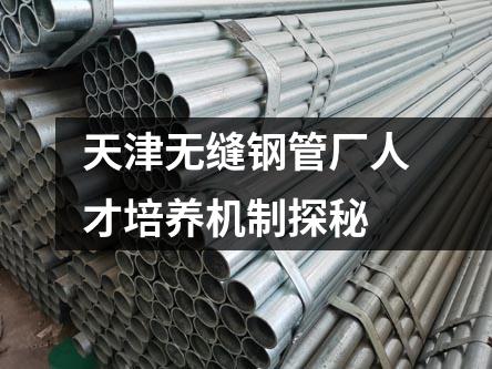 天津無縫鋼管廠人才培養(yǎng)機(jī)制探秘