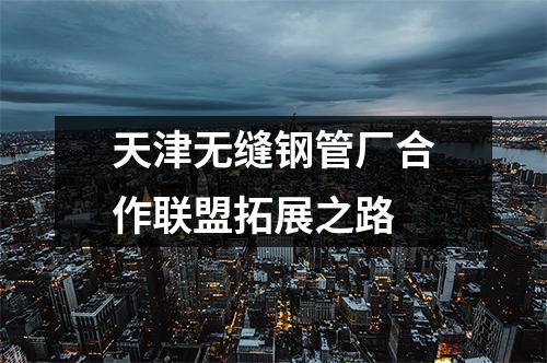 天津無(wú)縫鋼管廠(chǎng)合作聯(lián)盟拓展之路